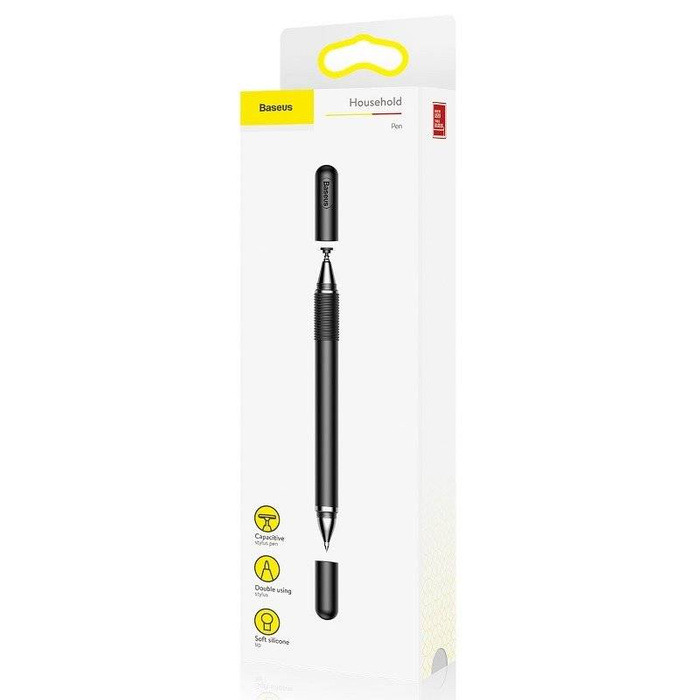 BASEUS 2-in-1 Goldener Knüppel-Stylus-Stift Schwarz