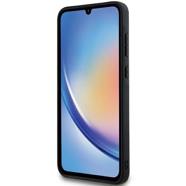 Etui Karl Lagerfeld KLHCSSamsung Galaxy A55GCNPSG Samsung Galaxy A55 Samsung Galaxy A556 srebrny/silver hardcase Fixed Glitter Choupette Logo Metal Pin