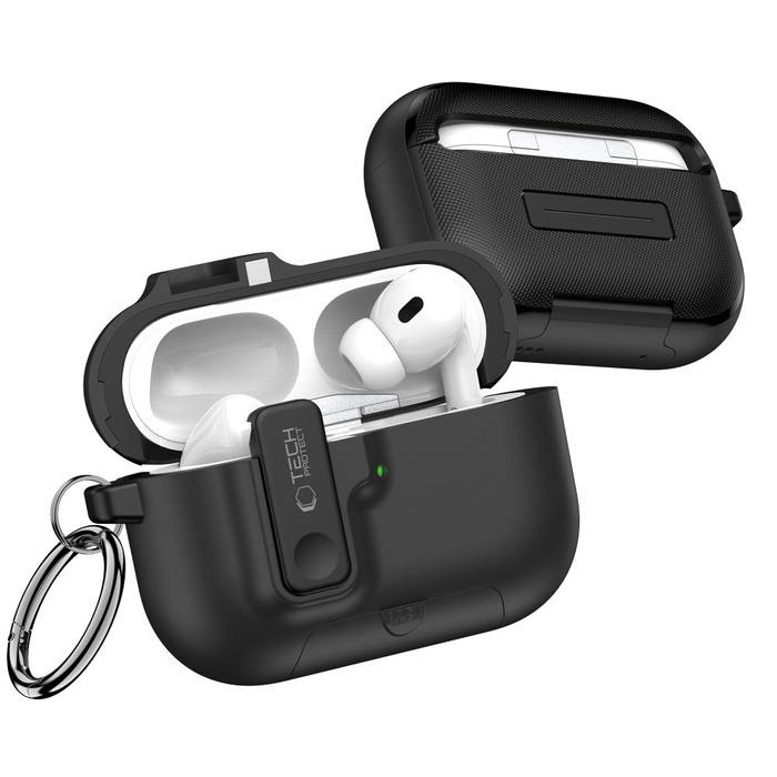 TECH-PROTECT SLIM HOOK APPLE AIRPODS PRO 3 BLACK