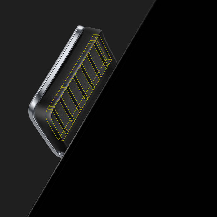 Baseus 2v1 držák do auta na kokpit a mřížku ventilace černý (SUYK000001)