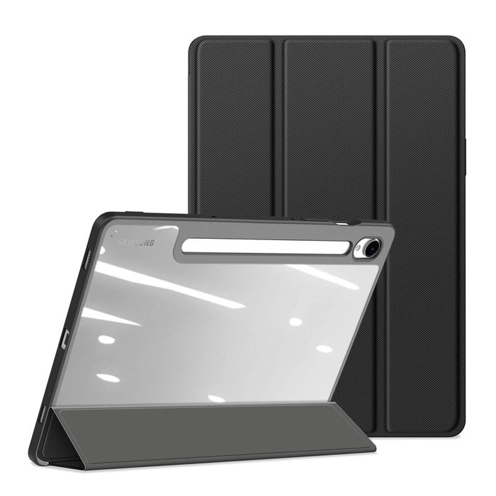 Dux Ducis Toby case with flip stand for Samsung Galaxy Tab S9 FE - black
