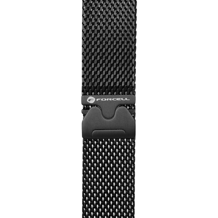 Pasek do Samsung Galaxy Watch Forcell F-Design FS10 magnetyczny stal 20 mm czarny