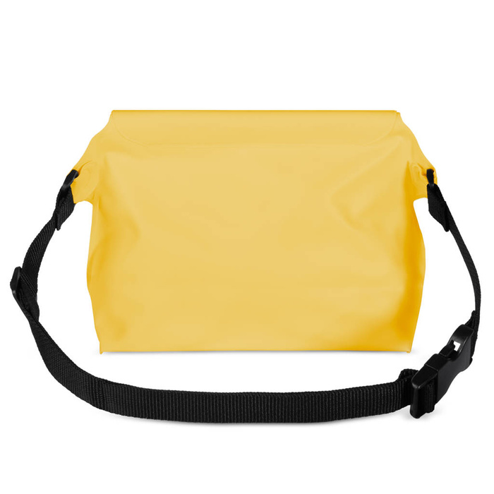 Bolsa impermeable de PVC / bolsa de riñón - amarillo