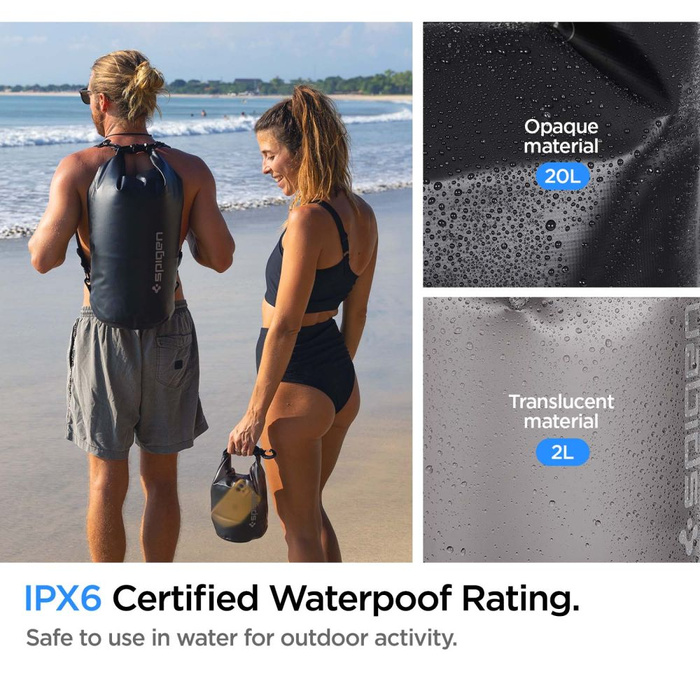 Spigen A630 UNIVERSAL WATERPROOF BAG BLACK