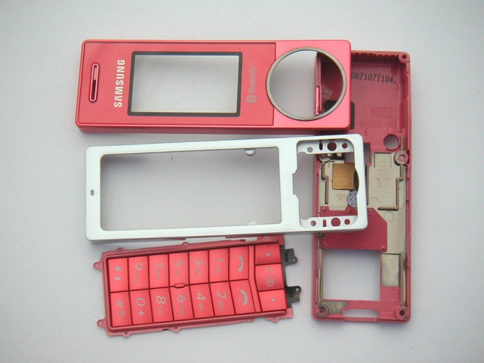 SAMSUNG X830 caso completo rosa grado B