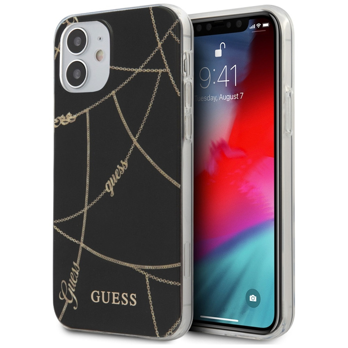  GUESS   12 Mini cadena de oro Colección GUHCP12SPCUCHBK Negro Hardcase
