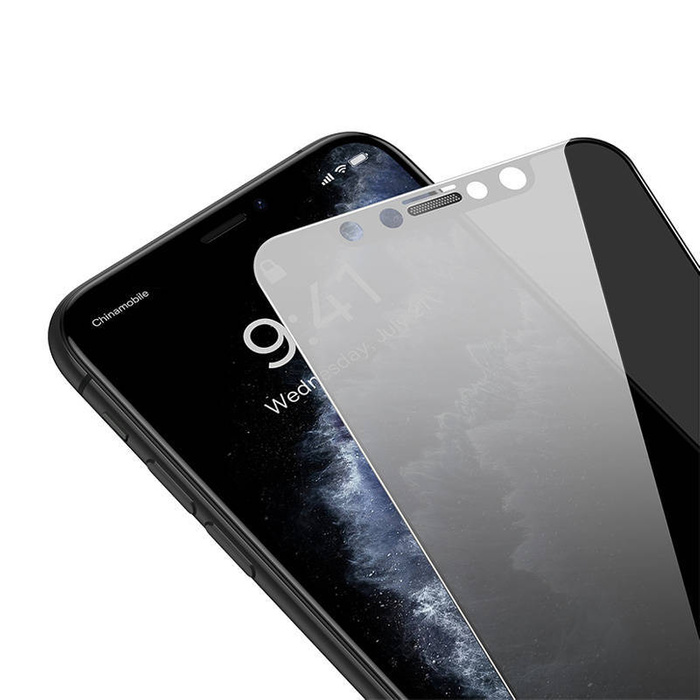 Baseus iPhone XS Max/11 Pro Max Privatizációs szűrős üvegfólia, 0.3 mm
