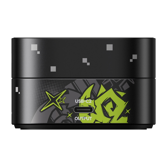 Charger qi2 2-in-1 inductive Ugreen W702 Genshin Impact Series for IPhone, AirPods, 25W + cable USB-C 1m