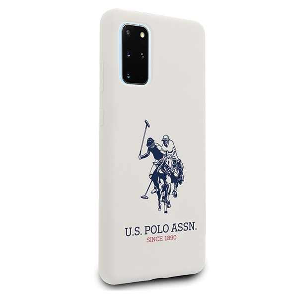 Pouzdro US POLO Samsung Galaxy S20 Plus Silicone Collection White Case