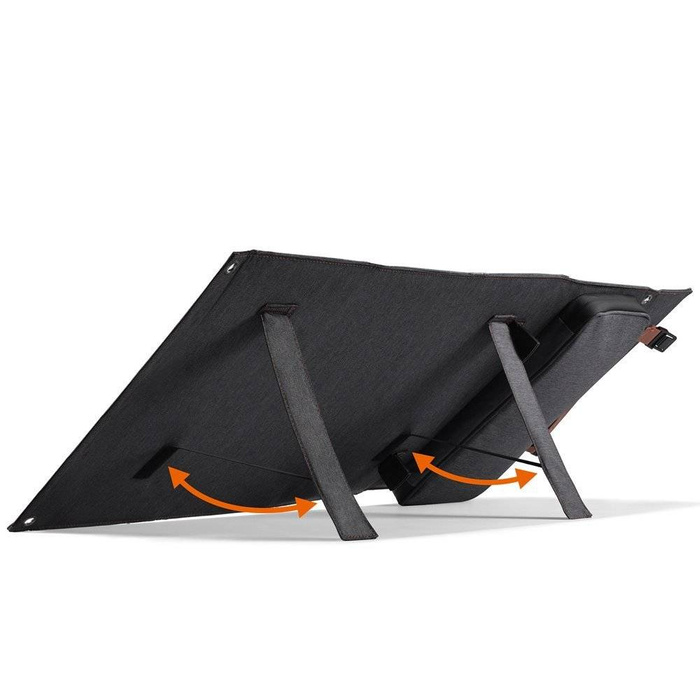 Choetech skládací solární nabíječka solární PV 36W Quick Charge Power Delivery USB / USB typu C (94 x 36 cm) šedá (SC006)