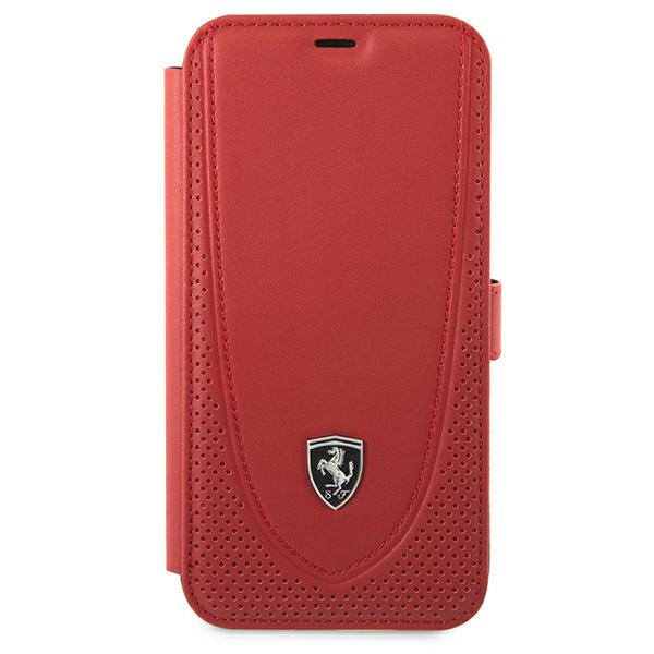 Case FERRARI Apple iPhone 12 Pro Max Book Off Track Perforated FEOGOFLBKP12LRE Red Case