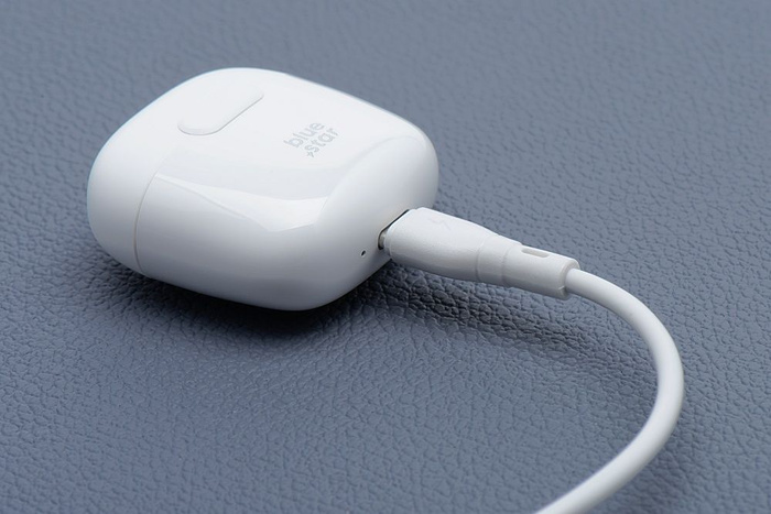 Kabel USB C do USB C Blue Star 3A 60W ECO 1 m PJ73-13-3 biały