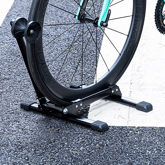 Rockbros 27210001001 Klappbarer Fahrradständer – Schwarz