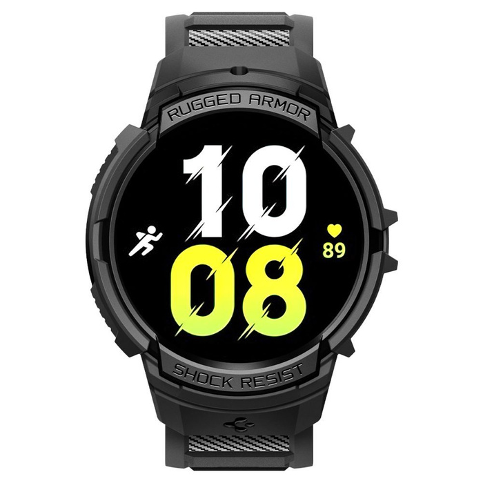 Coque Spigen Rugged Armor "pro" Galaxy Watch 6 (44 MM) Noir Case