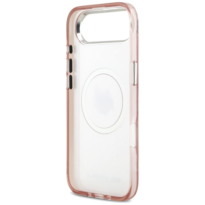Etui Karl Lagerfeld IML Choupette Head   Logo MagSafe do iPhone 17 Air różowy