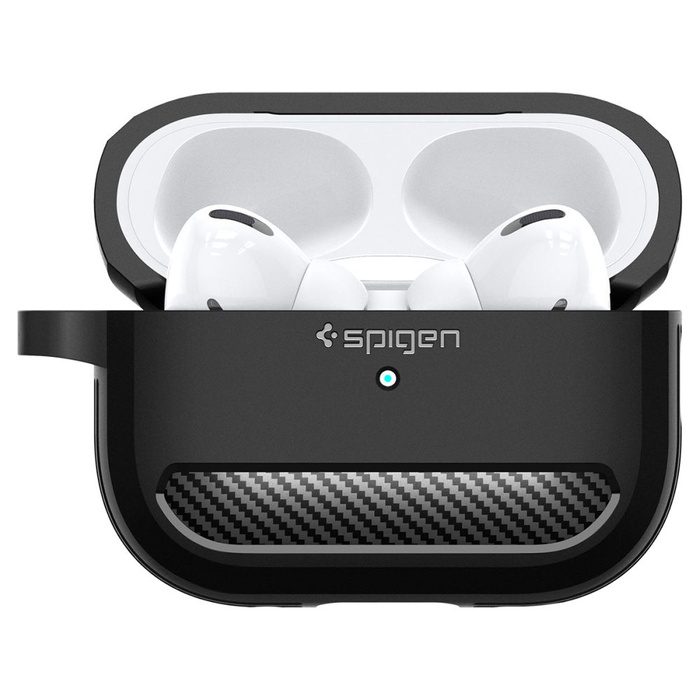 Funda Spigen Rugged Armor Apple AIRPODS PRO 1 / 2 MATTE NEGRO