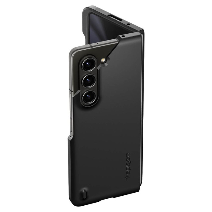 Hülle Spigen Thin Fit Stift Galaxy Z Fold 5 Schwarz Case