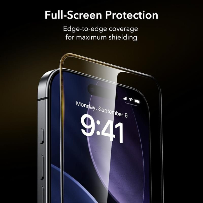 Tempered Glass ESR ULTRAFIT ArmorITE PRO GEHÄRTETES GLAS IPhone 16 PRO / 17 KLAR