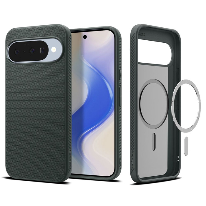 Spigen Liquid Air Mag MagSafe GOOGLE PIXEL 10 / 10 PRO ABYSS GREEN