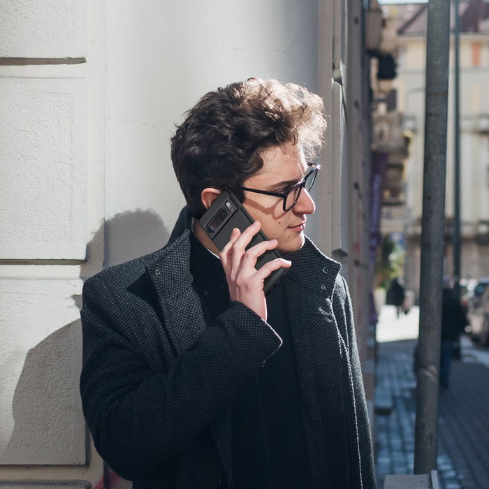 Telefontok Spigen Thin Fit Google Pixel 8 Pro fekete Case