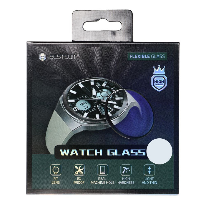 Szkło hybrydowe Bestsuit Flexible do Apple Watch series 8/9-45mm