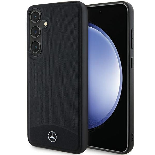 Etui Mercedes MEHMS24S23RBARK Samsung Galaxy S24 S921 czarny/black hardcase Leather Textured & Plain MagSafe Case