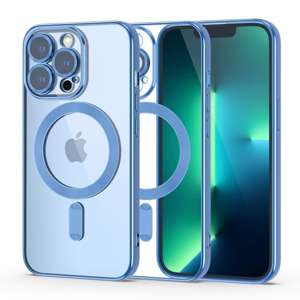 Hülle Tech-protect Magshine MagSafe iPhone 13 Pro Sky Blue Case