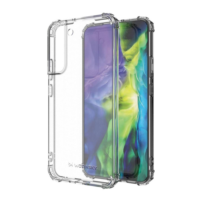 Wozinsky Anti Shock gepanzert hülle für Samsung Galaxy S22+ (S22 Plus) transparent
