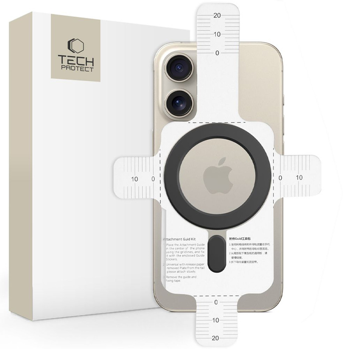 TECH-PROTECT MagSZŐNYEG MagSafe UNIVERZÁLIS MagHÁLÓS GYŰRŰ FEKETE