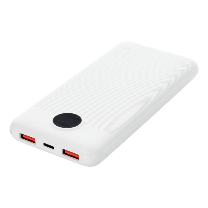 Powerbank Veger L10S (W1105PD) PD QC3.0 2A 20W 10000 mAh biały