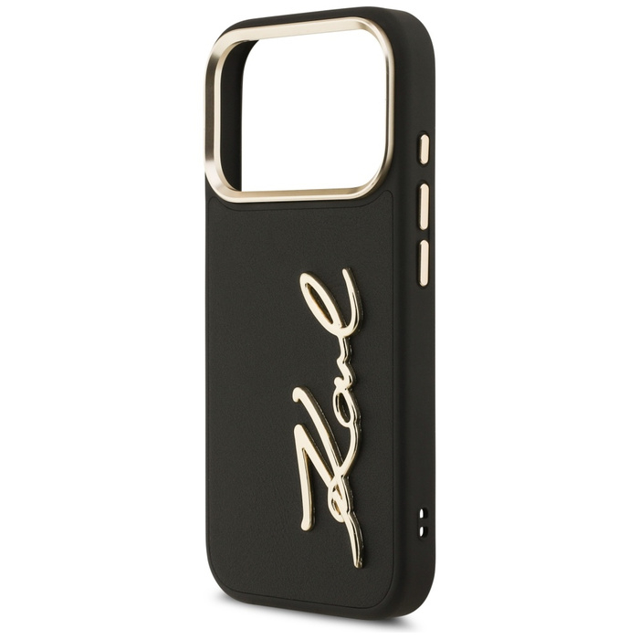 Etui Karl Lagerfeld Karl Script Logo do  iPhone 17 Pro czarny