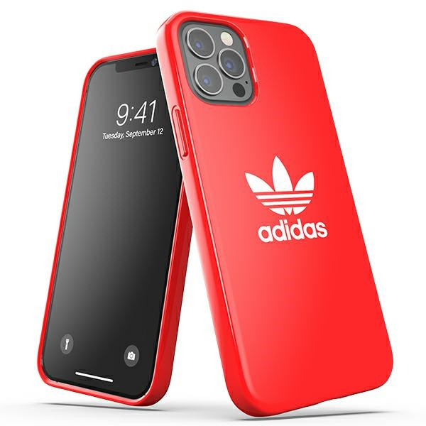 Adidas OR SnapCase Trefoil iPhone 12/12 Pro rot/rot 42293