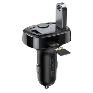 Bluetooth-Sender / Autoladegerät Baseus S-09A (Overseas Edition) - Schwarz