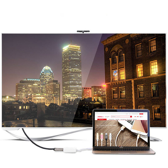 Ugreen adaptér USB typu C (samec) - HDMI (samice) bílý (40273)