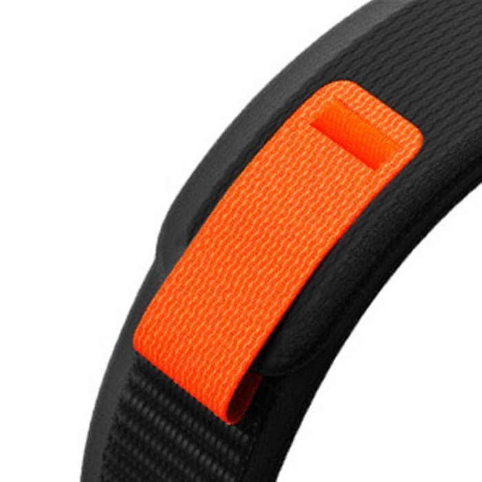 TECH-PROTECT NYLON GARMIN FENIX 5 / 6 / 6 PRO / 7 SCHWARZ/ORANGE