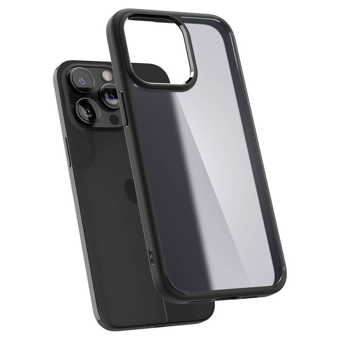 Obal Spigen Ultra Hybrid iPhone 15 Pro Max Frost Black Case