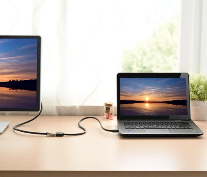 Ugreen HD107 10142 HDMI (Stecker) – HDMI (Buchse) 4K-Kabel 2 m – Schwarz