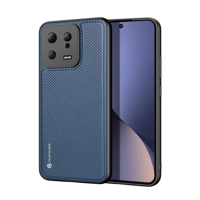Dux Ducis Fino para Xiaomi 13 funda con marco de silicona azul