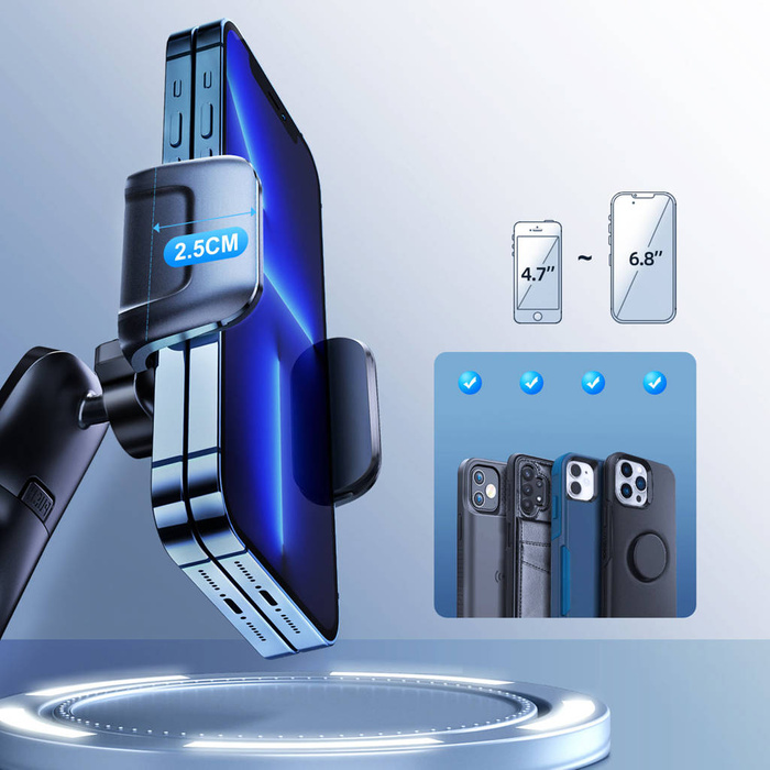 Joyroom mechanický držák do auta na palubní desku černý (JR-ZS284)