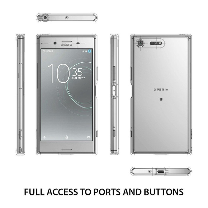 Cover RINGKE Fusion Xperia XZ Premium Clear View