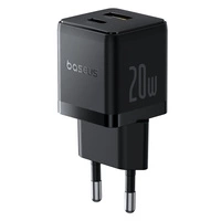 Baseus Palm 20W USB-C USB-A Wall Charger - Black