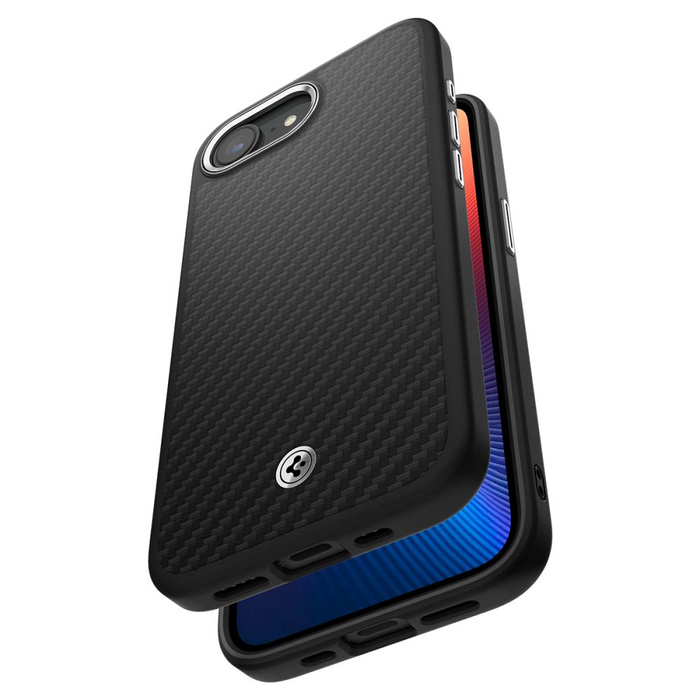 SPIGEN ENZO ARAMID MAG MAGSAFE IPHONE 16E MATT SCHWARZ