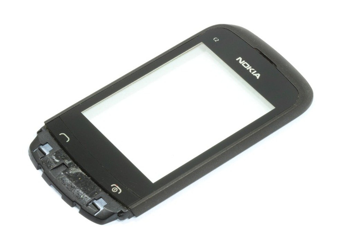 NOKIA C2-02 Touch Frontale Originale Grado C Nero