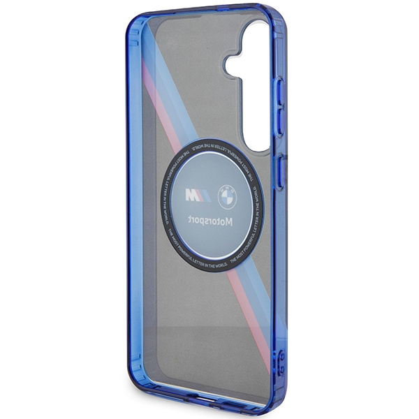 Hülle BMW BMHMS24S23HTPUK Galaxy S24 S921 schwarz/schwarz hartcase Motorsport IML Circle MagSafe Case