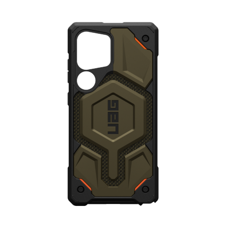 UAG Monarch Pro -  obudowa ochronna do Samsung Galaxy S25 Ultra 5G z wbudowanym modułem magnetycznym (kevlar element green)