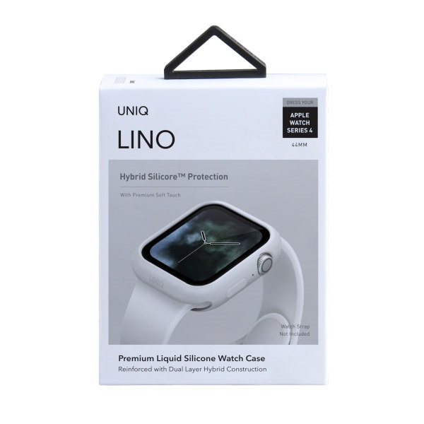 Uniq Lino Apple Watch Series 4/5/6 / SE 44mm. bílá / holubičí bílá