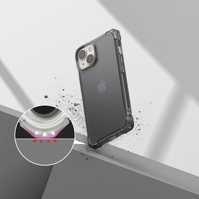 Ringke Fusion Bumper per iPhone 14 Plus grigia