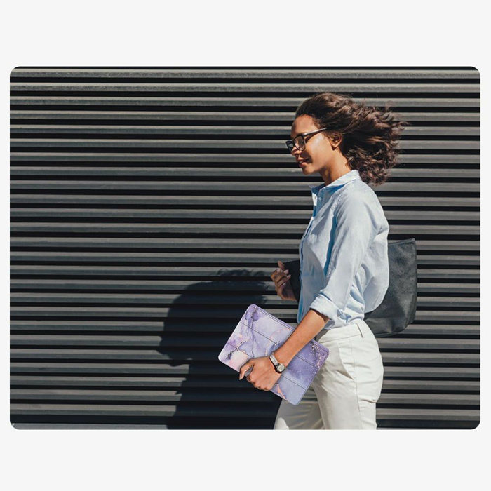 TECH-PROTECT SC PEN HYBRID GALAXY TAB A9+ / A11+ PLUS 11.0 X210 / X215 / X216 / X230 / X235 / X236 VIOLET MARBLE