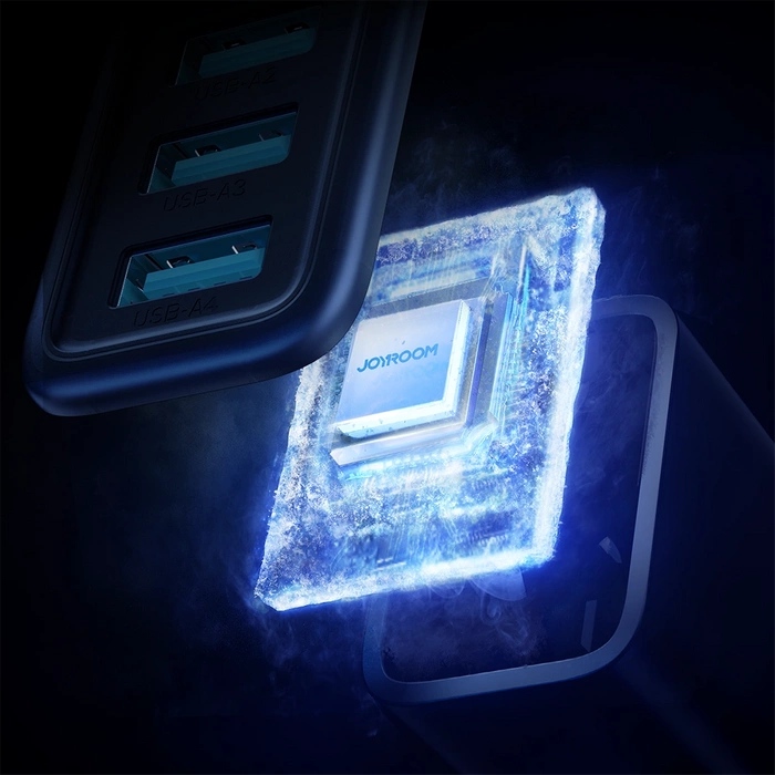 Joyroom JR-TCN03 Chargeur secteur 4xUSB-A 24W 4,8A - noir