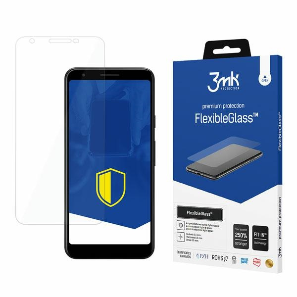 3MK Verre flexible Google Pixel 3a Verre hybride